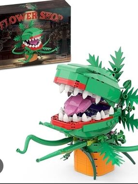 Flower Shop Carnivorous Plant Building Set - Green